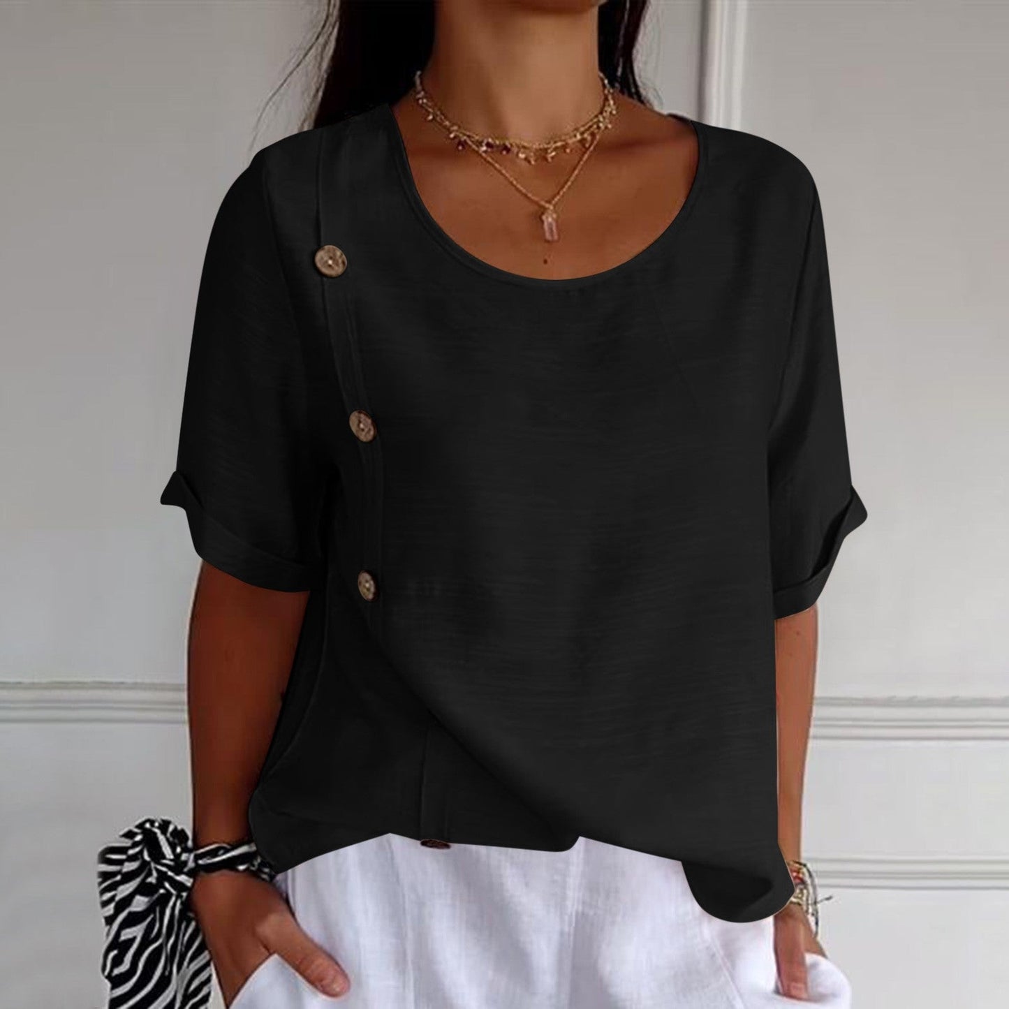 CM | Blusa casual de señora