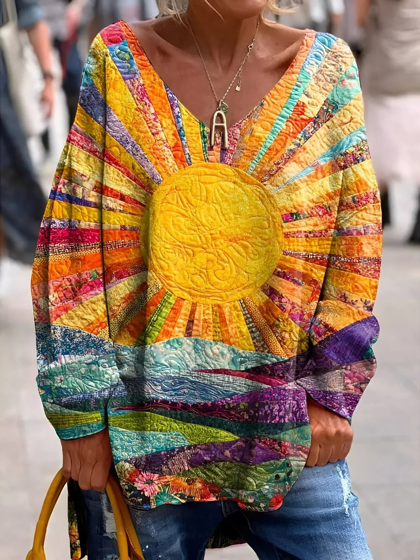 CM | Alegre blusa de colores