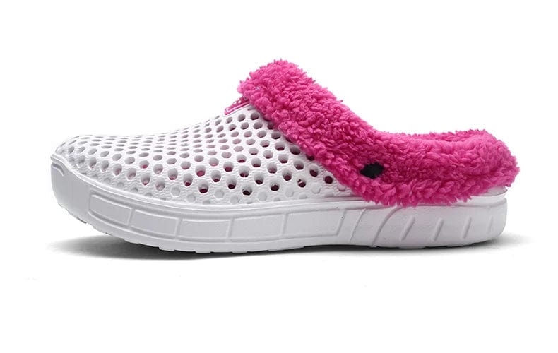 CM | Classic jardín de piel esponjosa zapatillas al aire libre