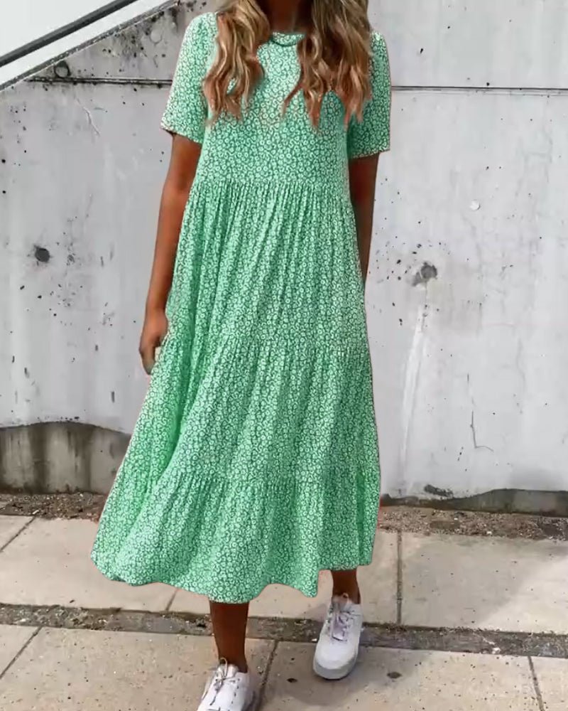 CM | Mira |Vestido midi floral