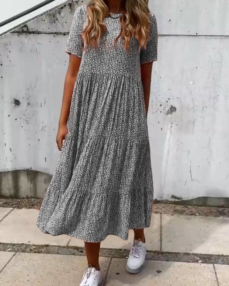 CM | Mira |Vestido midi floral