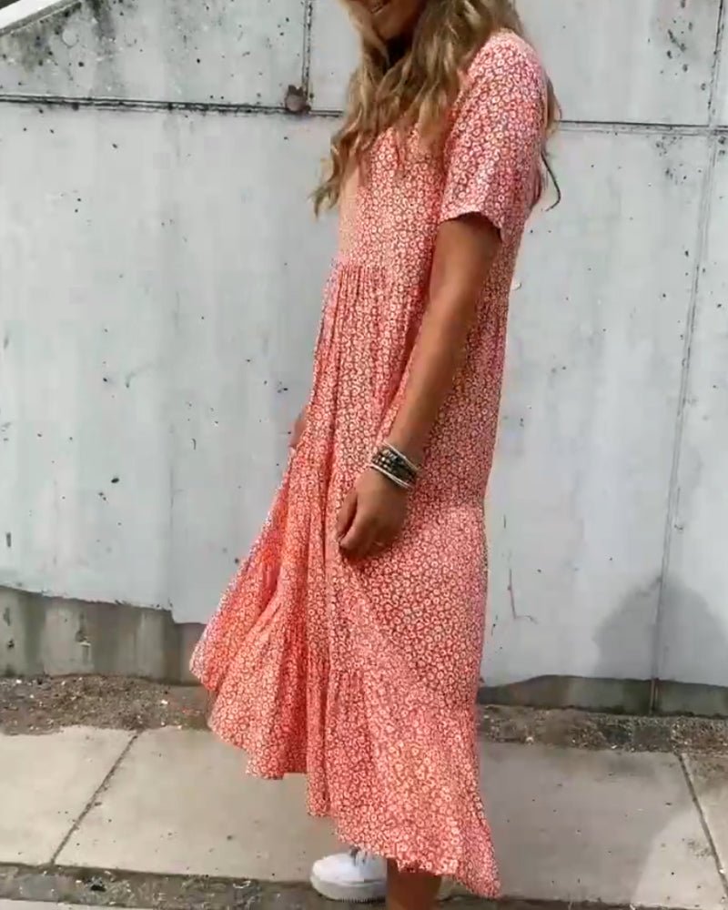 CM | Mira |Vestido midi floral