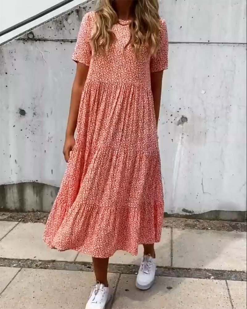CM | Mira |Vestido midi floral