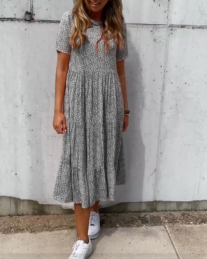 CM | Mira |Vestido midi floral