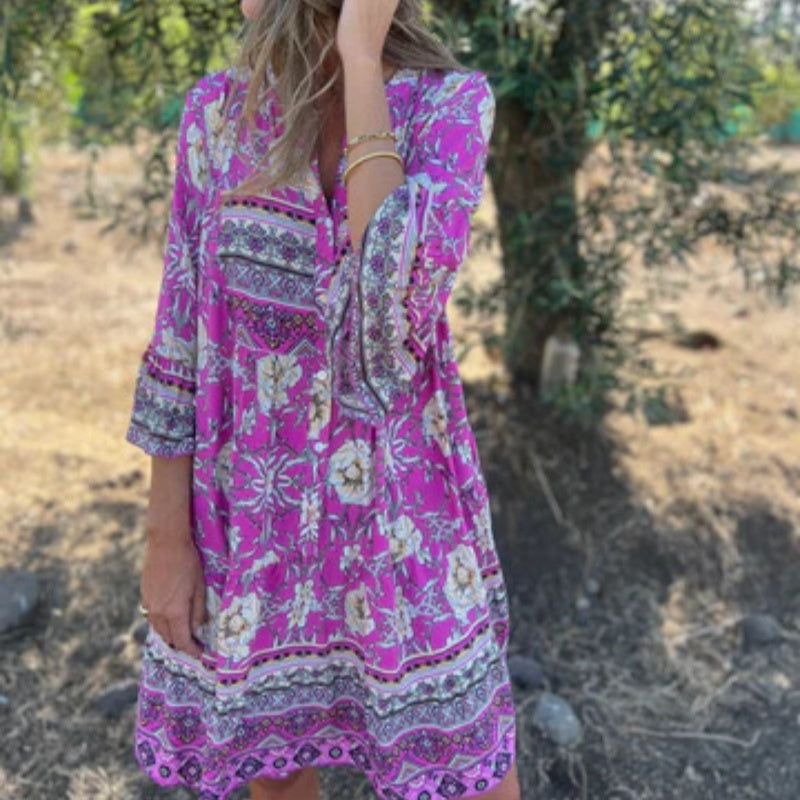 CM | Maxi Vestido Floral Luxe