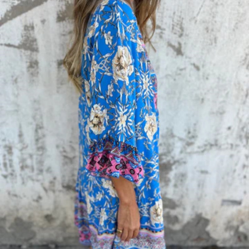 CM | Maxi Vestido Floral Luxe
