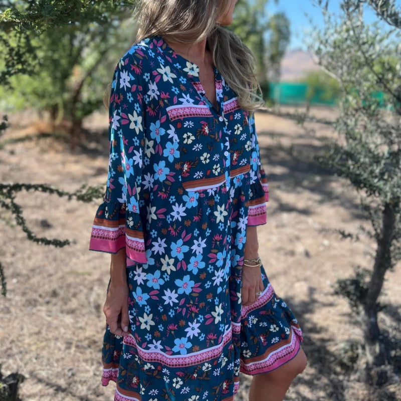 CM | Maxi Vestido Floral Luxe