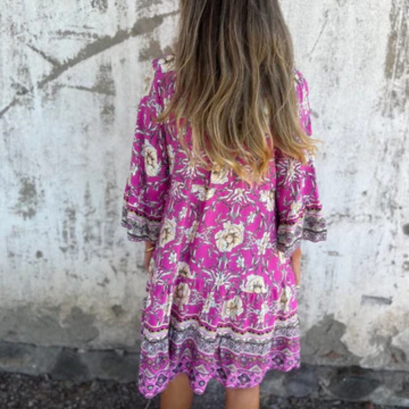 CM | Maxi Vestido Floral Luxe