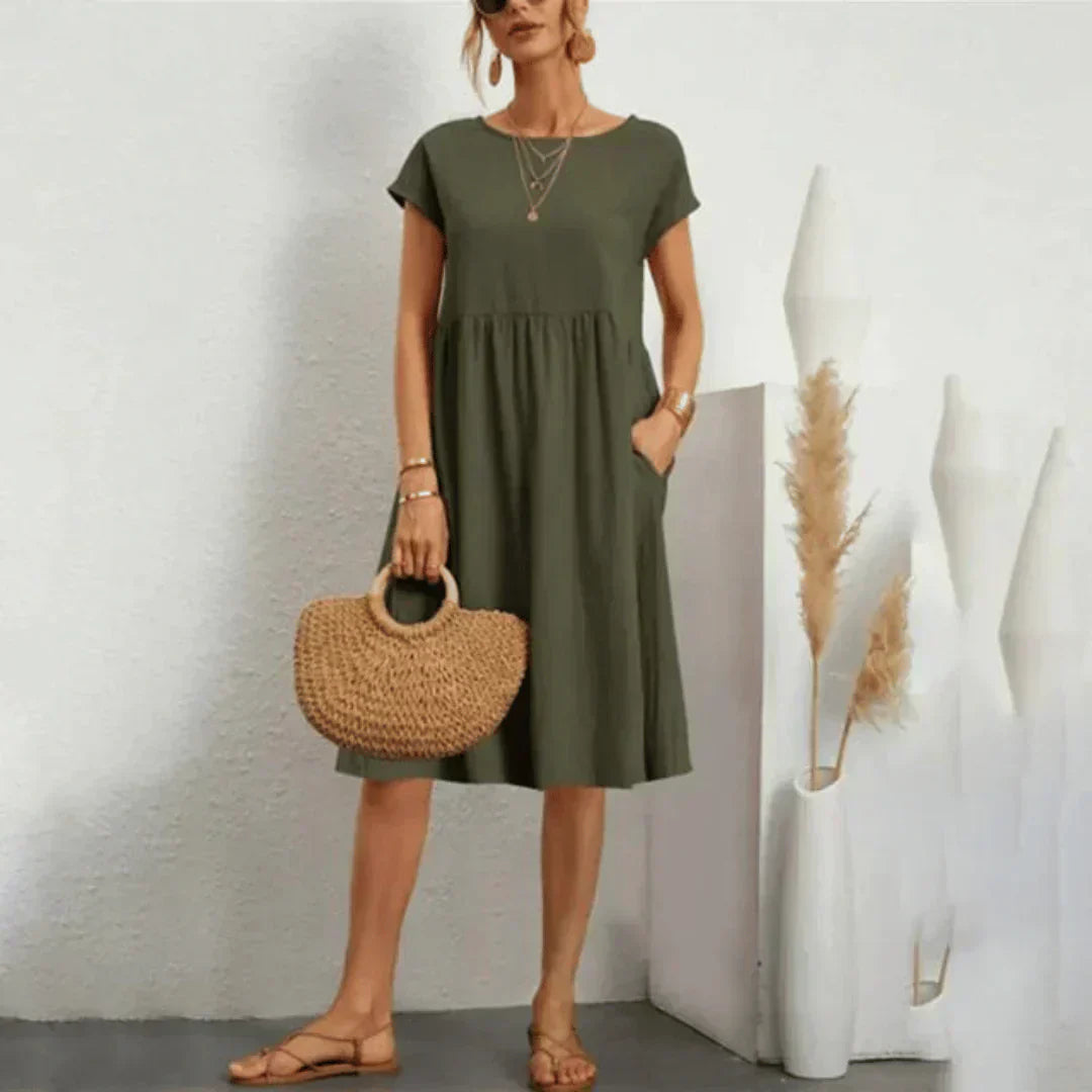 CM | Vestido midi relajado