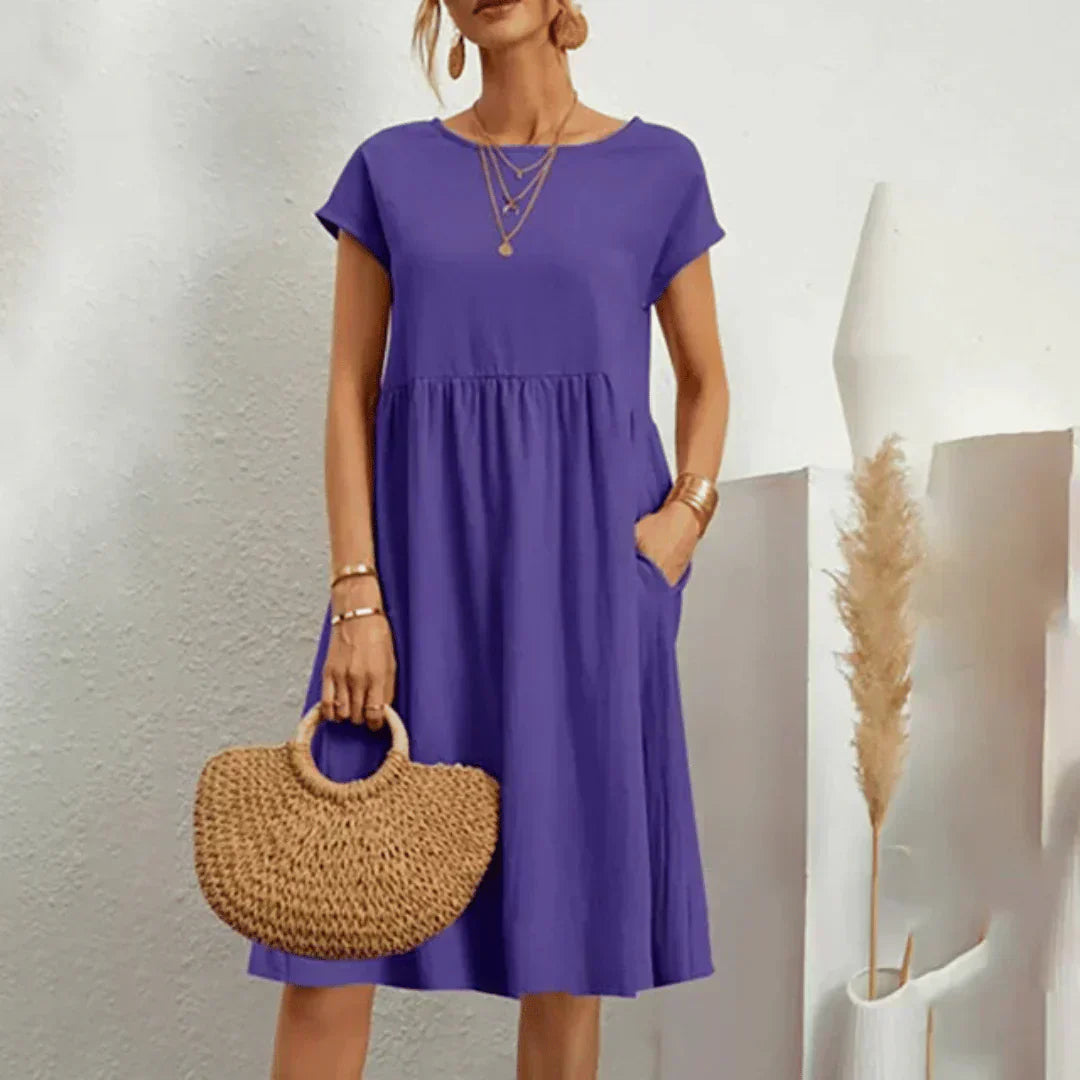 CM | Vestido midi relajado