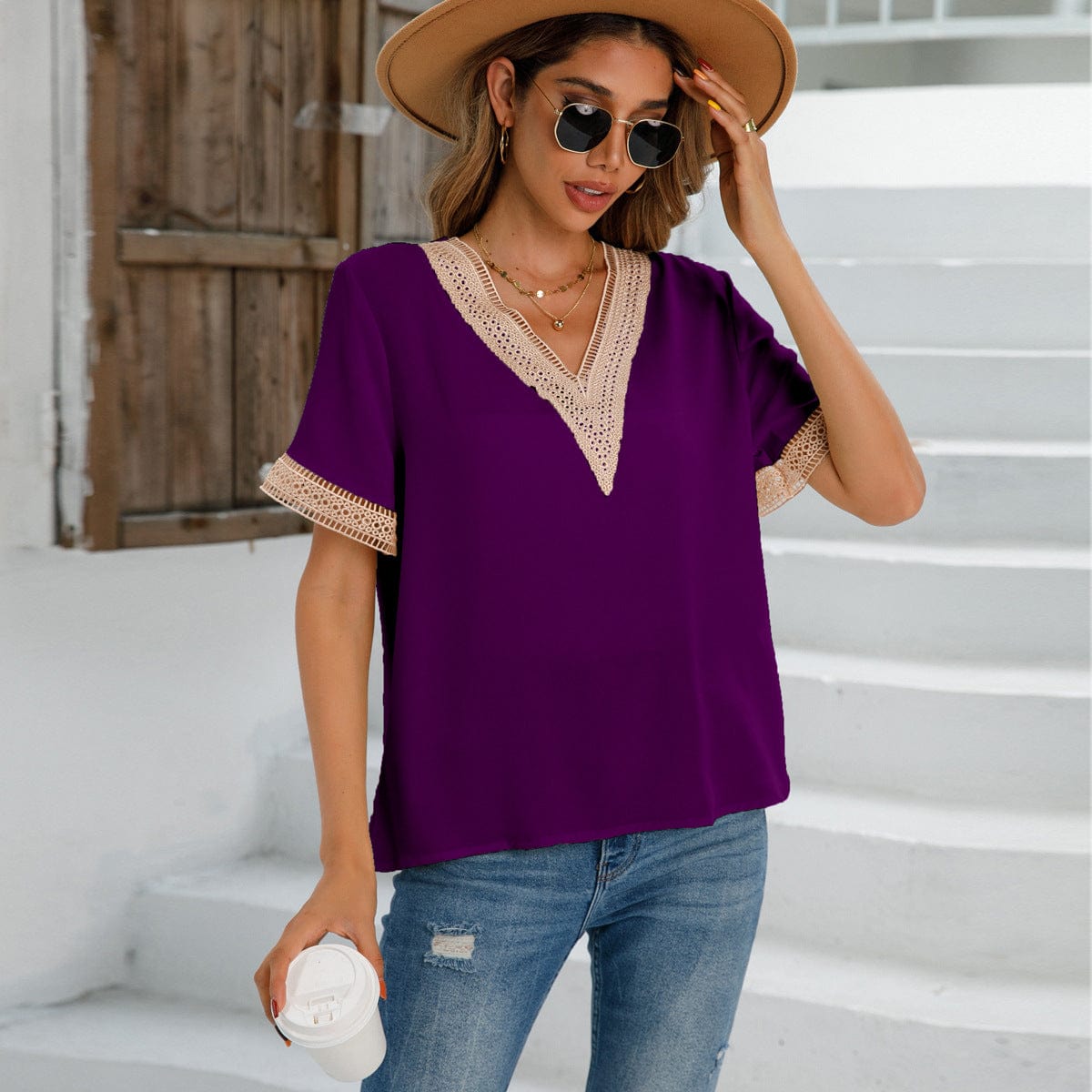 CM | Blusa boho Petunia