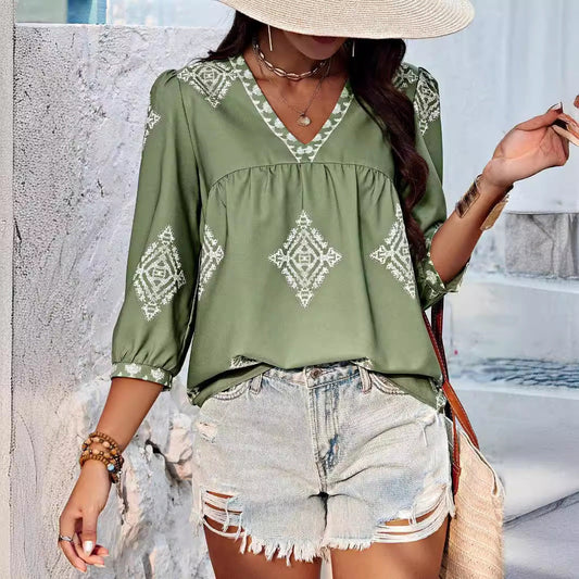 CM | Blusa bordada Esme