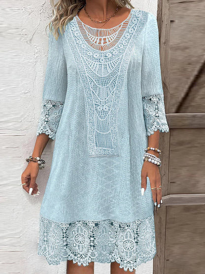 CM | Vestido midi de encaje atemporal