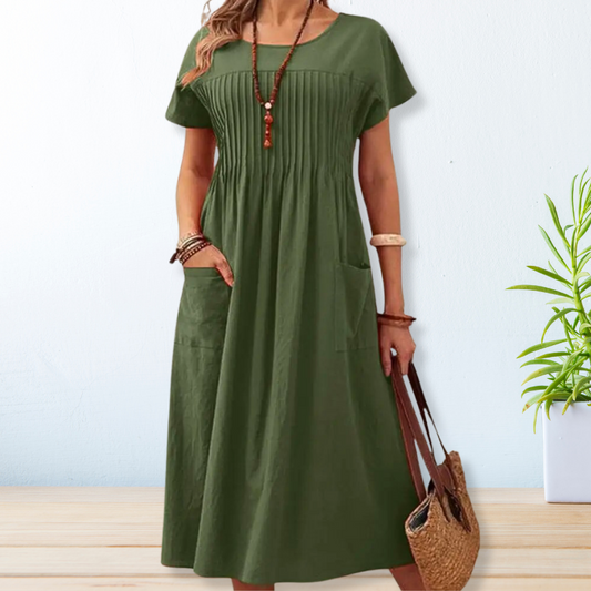 CM | Vestido midi Elegancia sin esfuerzo