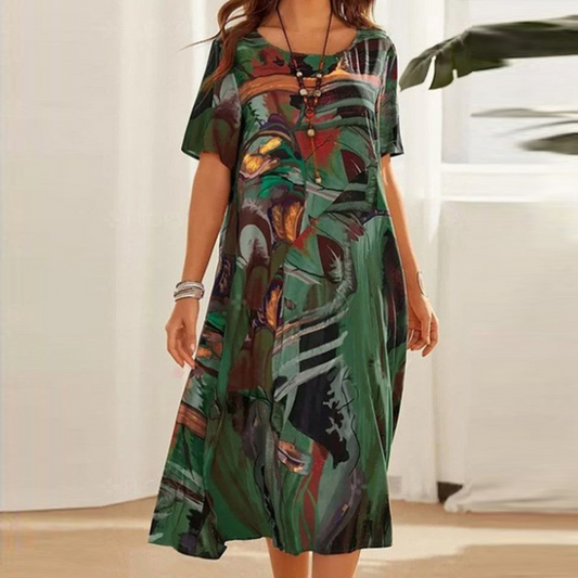 CM | Vestido largo con hombros al descubierto