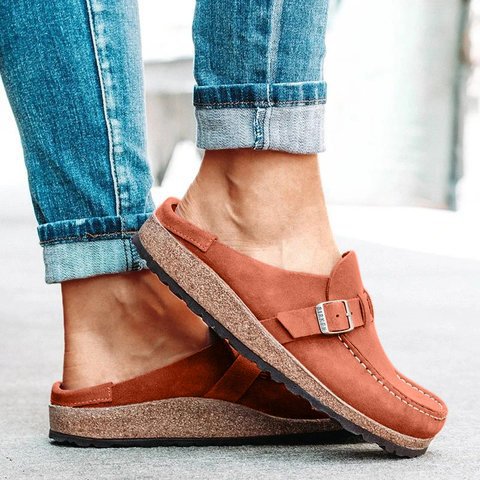 CM | Sandalias slip-on retro