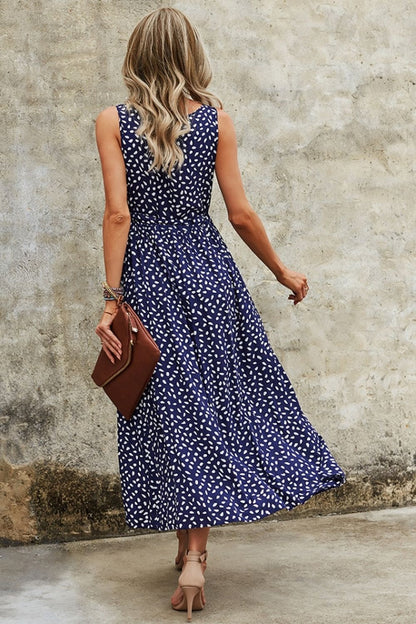 CM | Maxi Vestido de lunares con tirantes