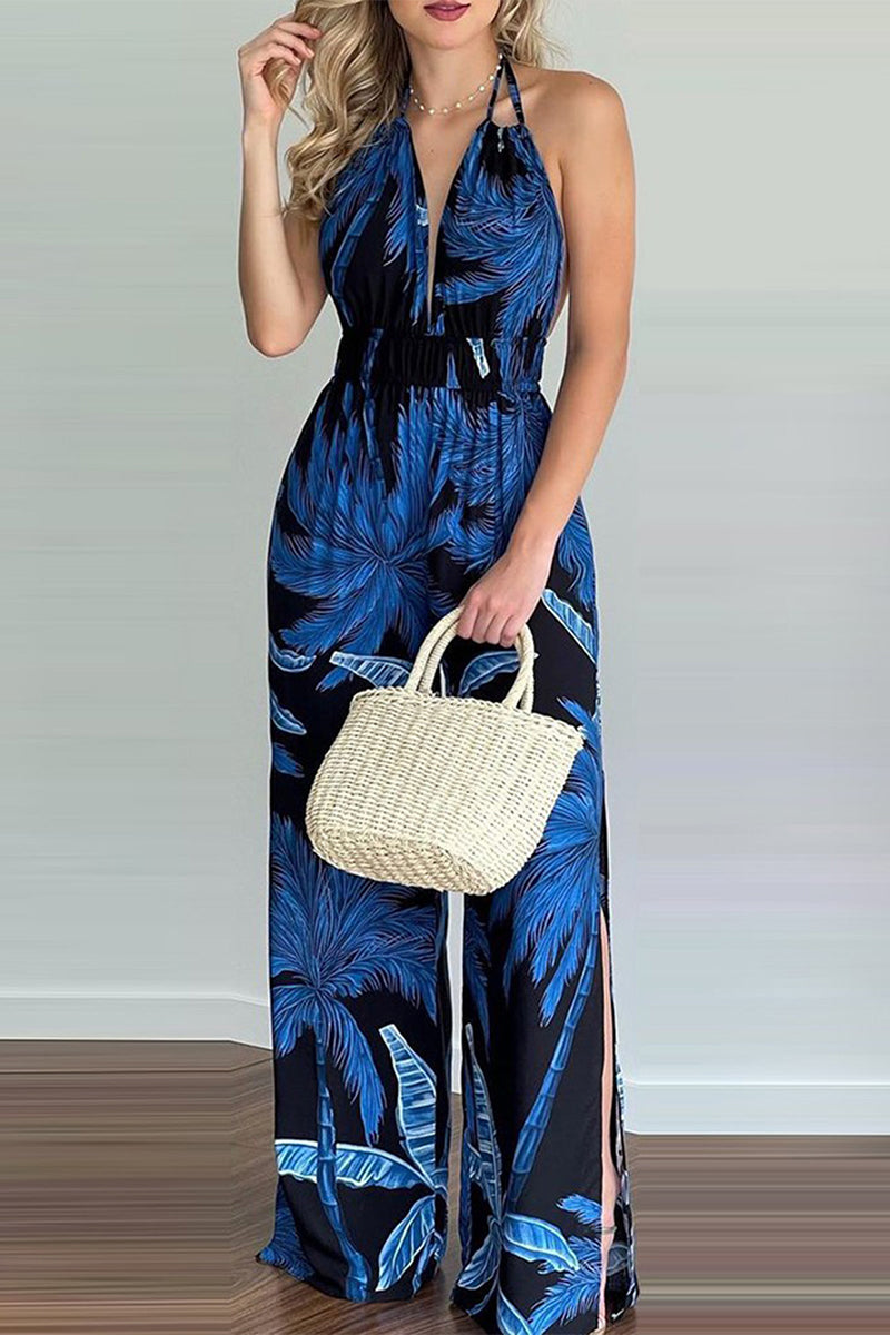 CM | Casual Simplicity Print Monos con tirantes sueltos (6 colores)