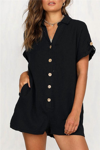 CM | Camisa monocolor con mangas recortadas Streetwear