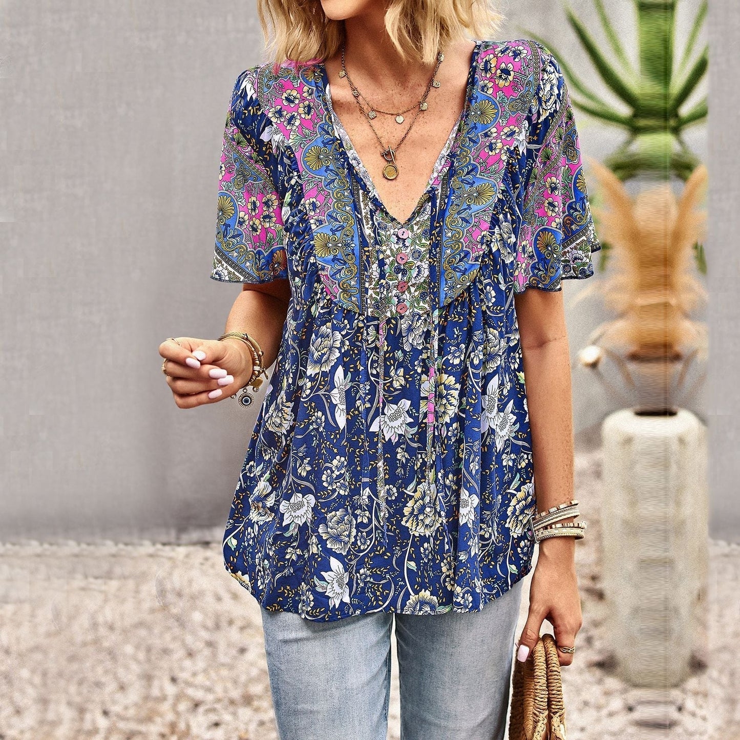 CM | Blusa clásica y cómoda