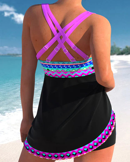 CM | Bañador de colores elegante y chic