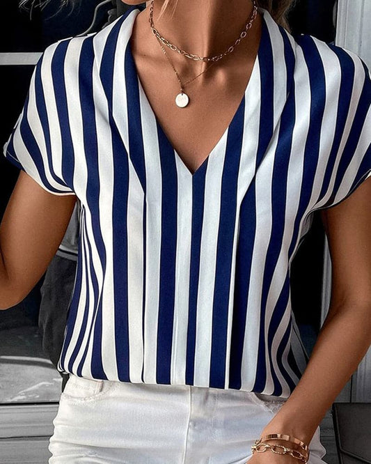 CM | Blusa clásica a rayas
