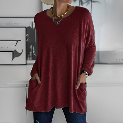CM | Airy blusa de verano hecha de artesanía de alta calidad
