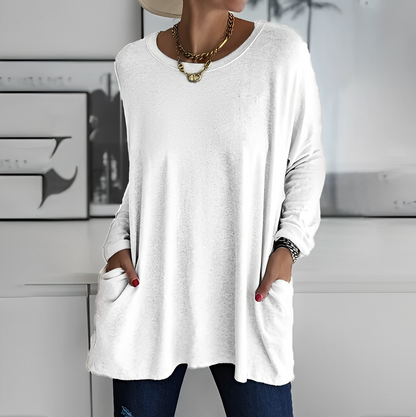 CM | Airy blusa de verano hecha de artesanía de alta calidad