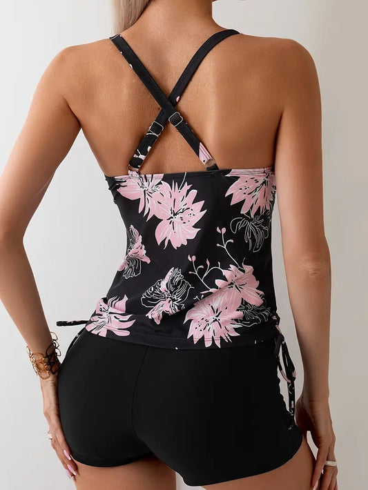 CM | Elegante bikini con estampado floral