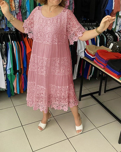 CM | Vestido midi de encaje atemporal