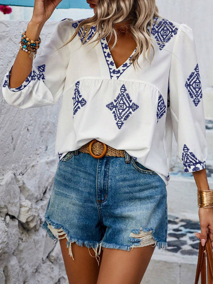CM | Blusa bordada Esme