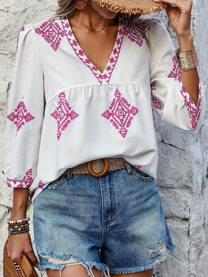CM | Blusa bordada Esme