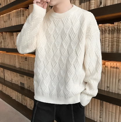 CM | Cálido y elegante jersey de punto para hombre