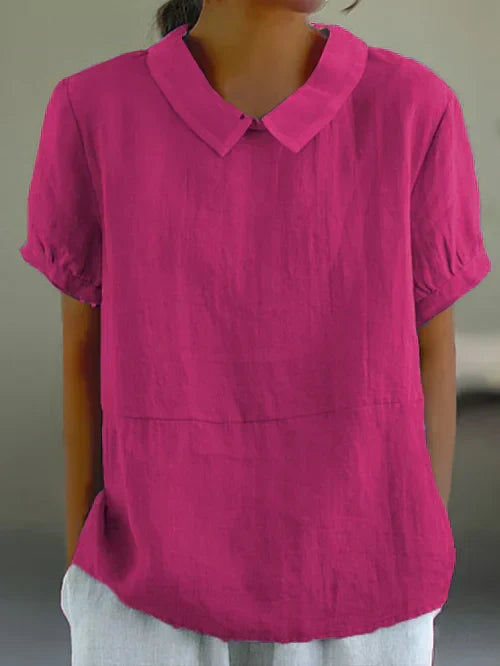 CM | Blusa casual de algodón para mujer