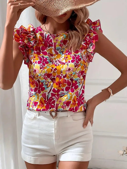 CM | Blusa colorida de verano