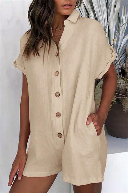CM | Camisa monocolor con mangas recortadas Streetwear