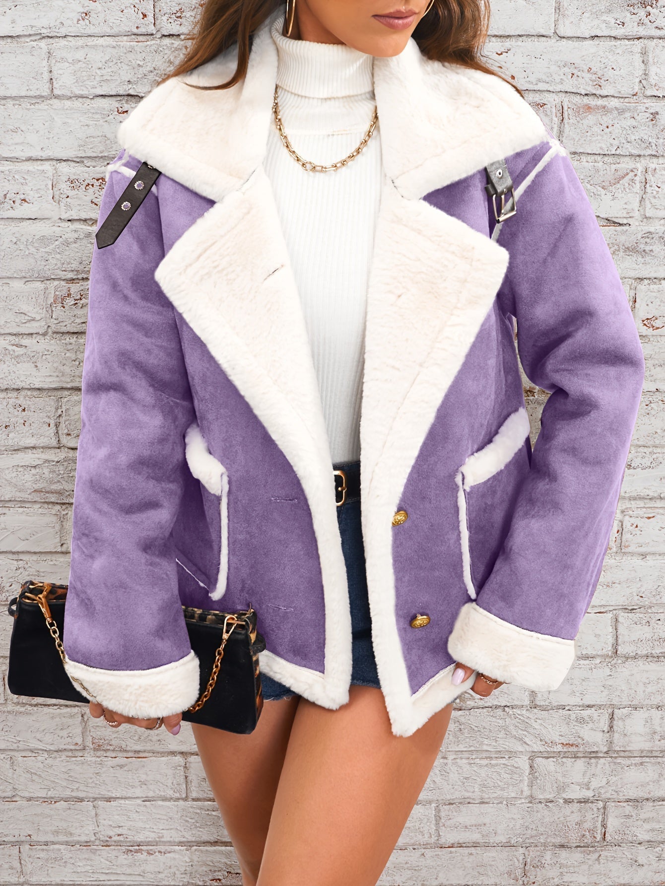 CM | cálida chaqueta de invierno con cremallera