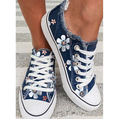 CM | Zapatillas con estampado floral