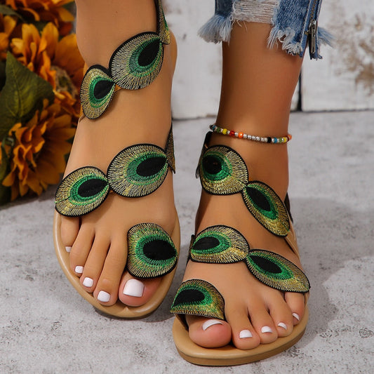 CM | | Elegantes y cómodas sandalias planas para mujer