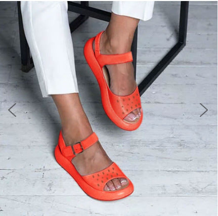CM | Sandalias abiertas con tira ajustable
