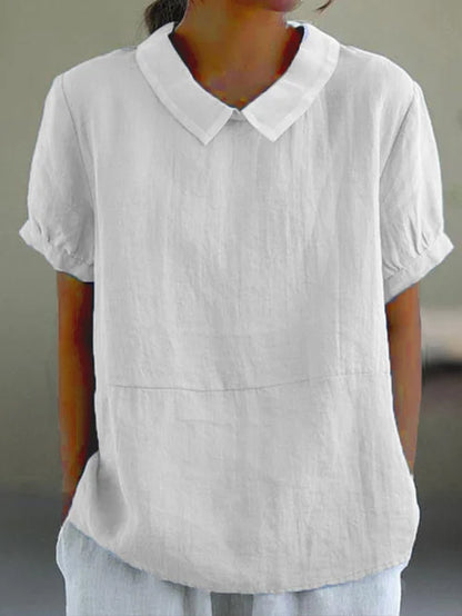 CM | Blusa casual de algodón para mujer