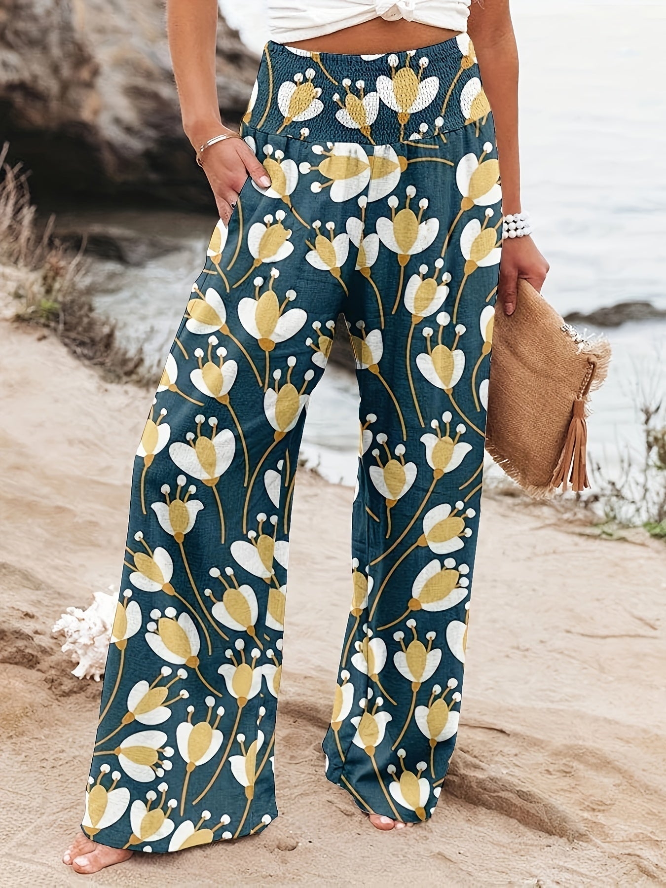 CM | Pantalones glamurosos y ligeros