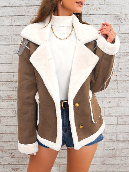 CM | cálida chaqueta de invierno con cremallera