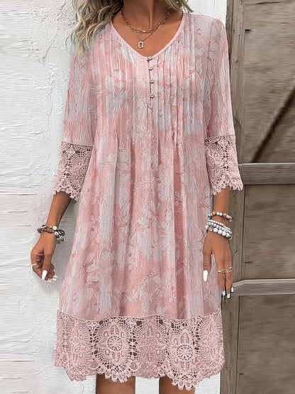 CM | Vestido midi de encaje atemporal