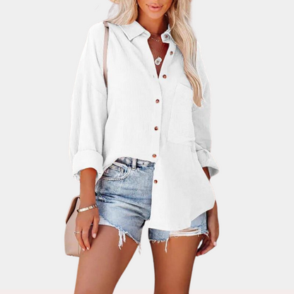 CM | Blusa casual de verano con bolso para mujer