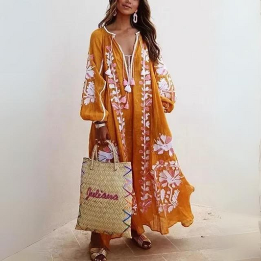 CM | Elegante vestido largo de estilo boho
