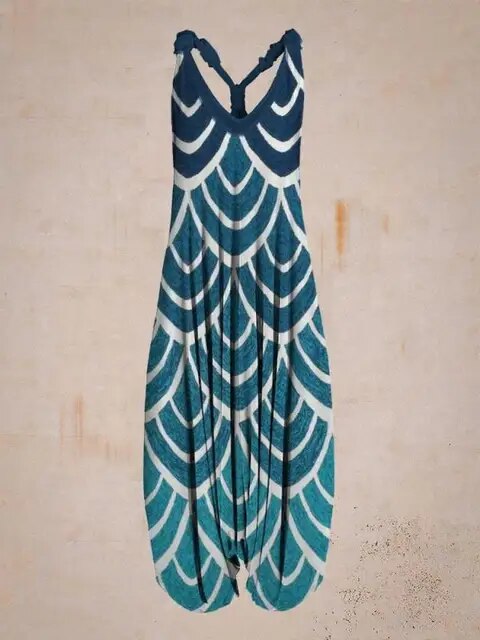 CM | Casual Jumpsuit Bohemian StyleWool - Casual Jumpsuit Bohemian Style