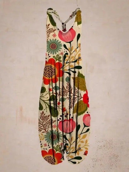 CM | Casual Jumpsuit Bohemian StyleWool - Casual Jumpsuit Bohemian Style