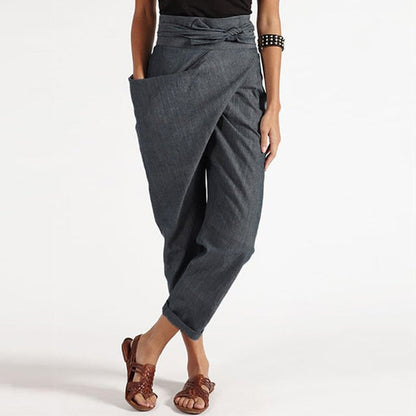 CM | Pantalones con vuelta envolvente