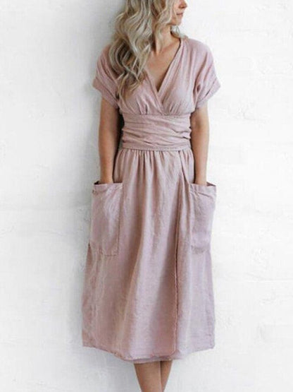 CM | Vestido midi chic para salir en verano